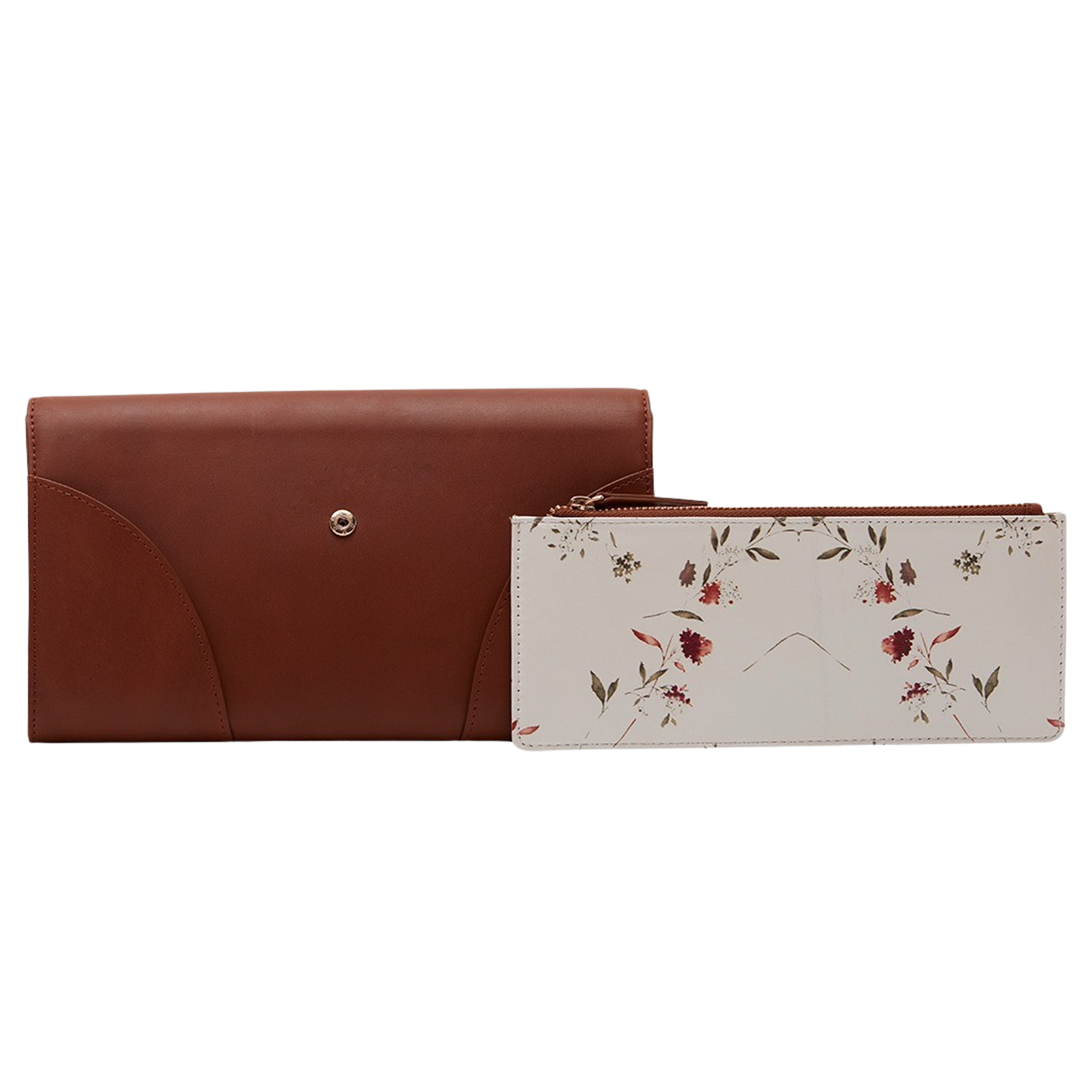 RISCA WOMEN'S CLUTCH - VINTAGE TAN