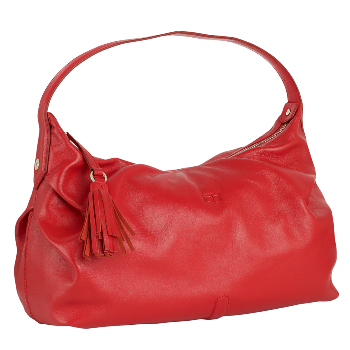 TINSLEY WOMEN'S SHOULDER  BAGUETTE - SPICE RED