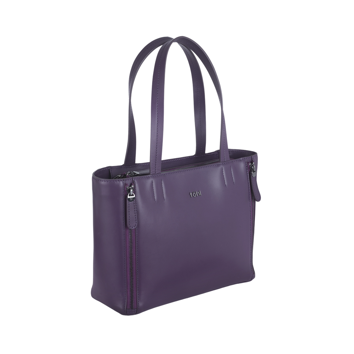 VARICK WOMEN'S TOTE BAG - AUBERGINE