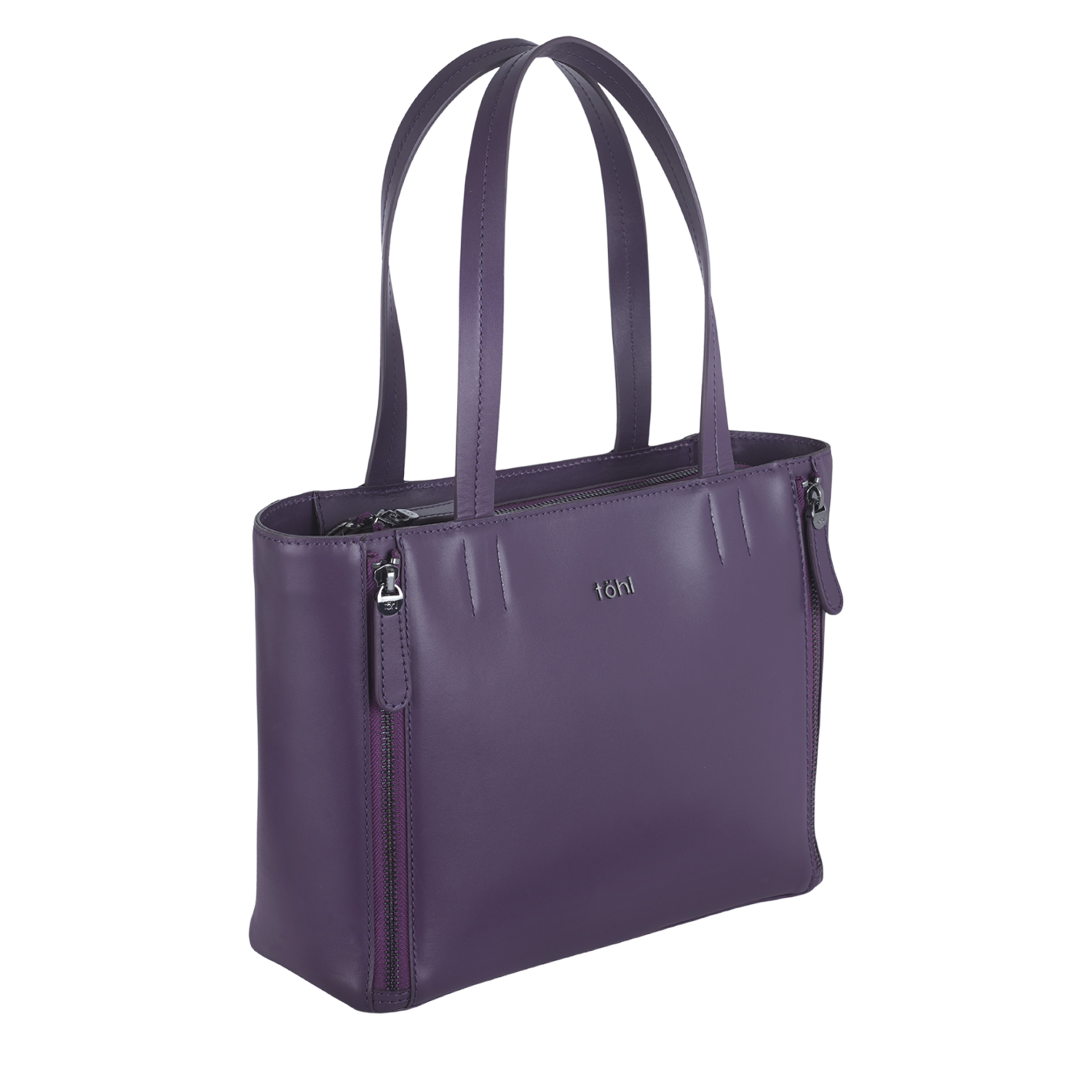 VARICK WOMEN'S TOTE BAG - AUBERGINE