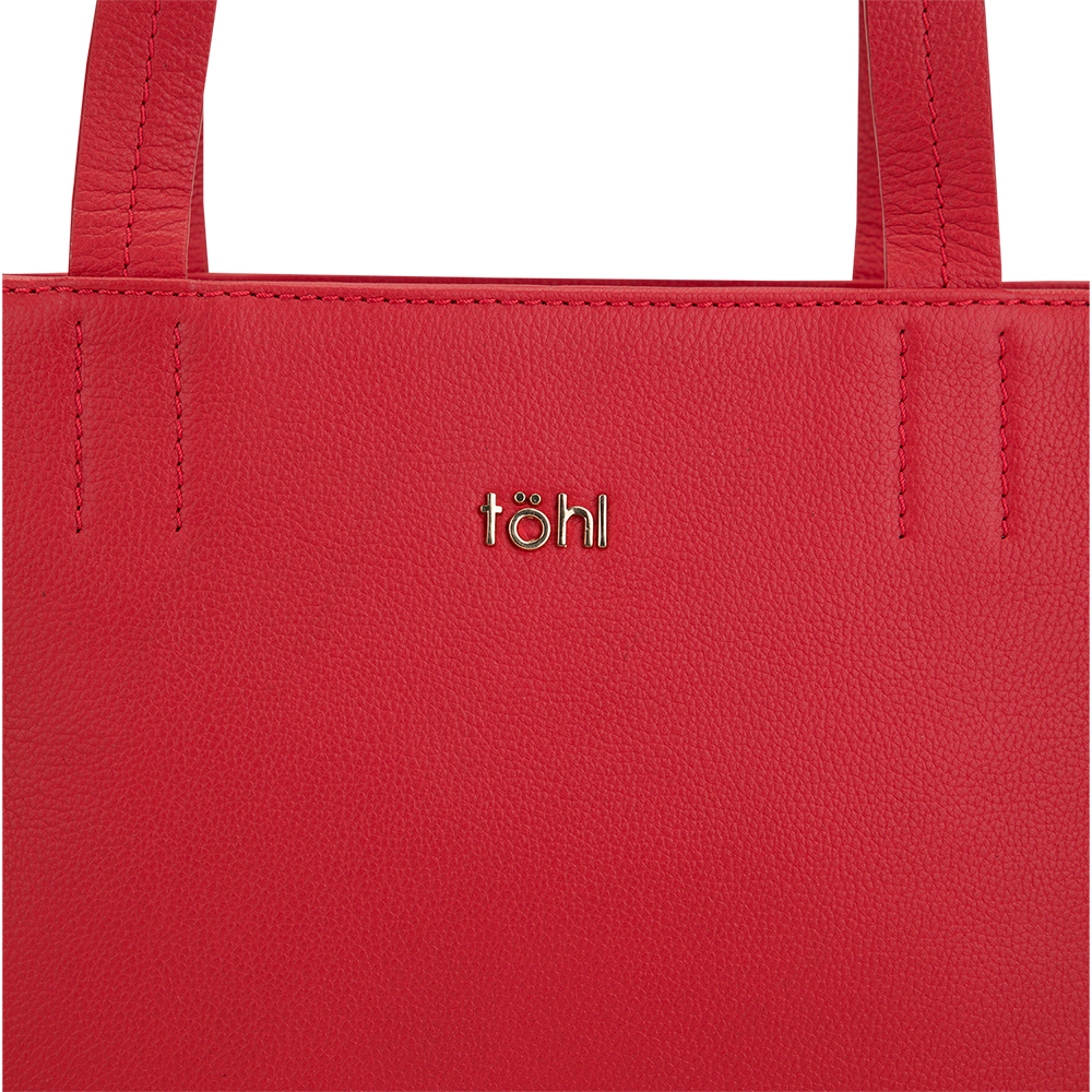 VARICK WOMEN'S TOTE BAG - SPICE RED