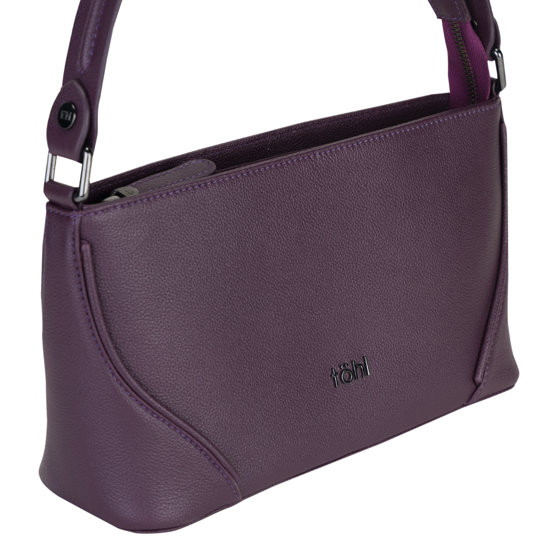 நிக்கோல் பெண்கள் தோள்பட்டை பாகுட் - கத்தரிக்காய்