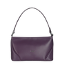 NICOLE WOMEN'S SHOULDER BAGUETTE - AUBERGINE