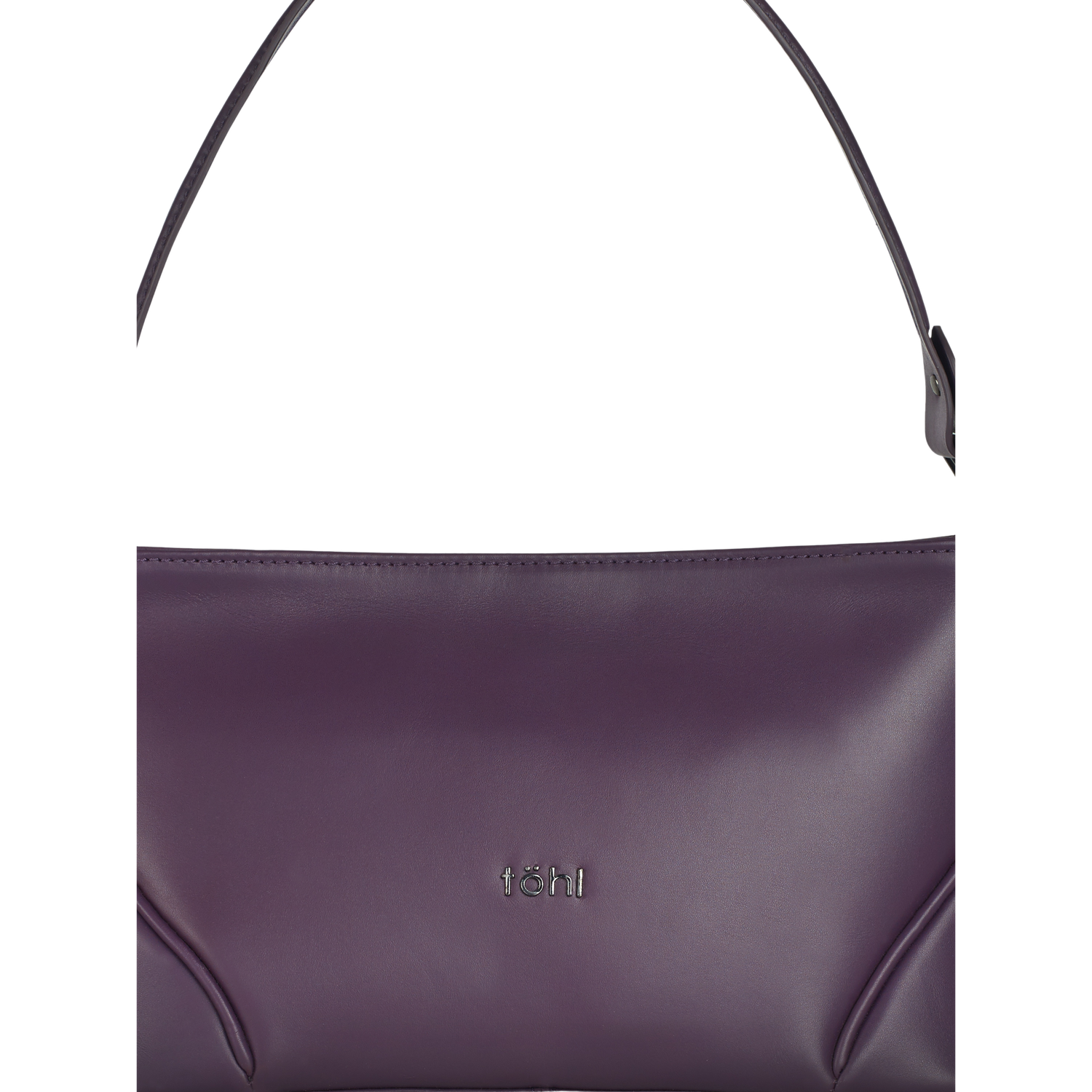 NICOLE WOMEN'S SHOULDER BAGUETTE - AUBERGINE