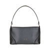 NICOLE WOMEN'S SHOULDER BAGUETTE - METALLIC CARBON