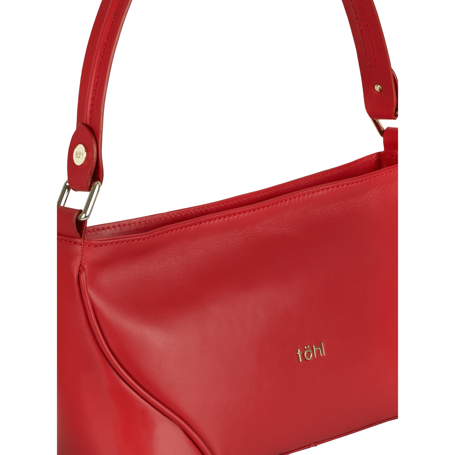 NICOLE WOMEN'S SHOULDER BAGUETTE - SPICE RED