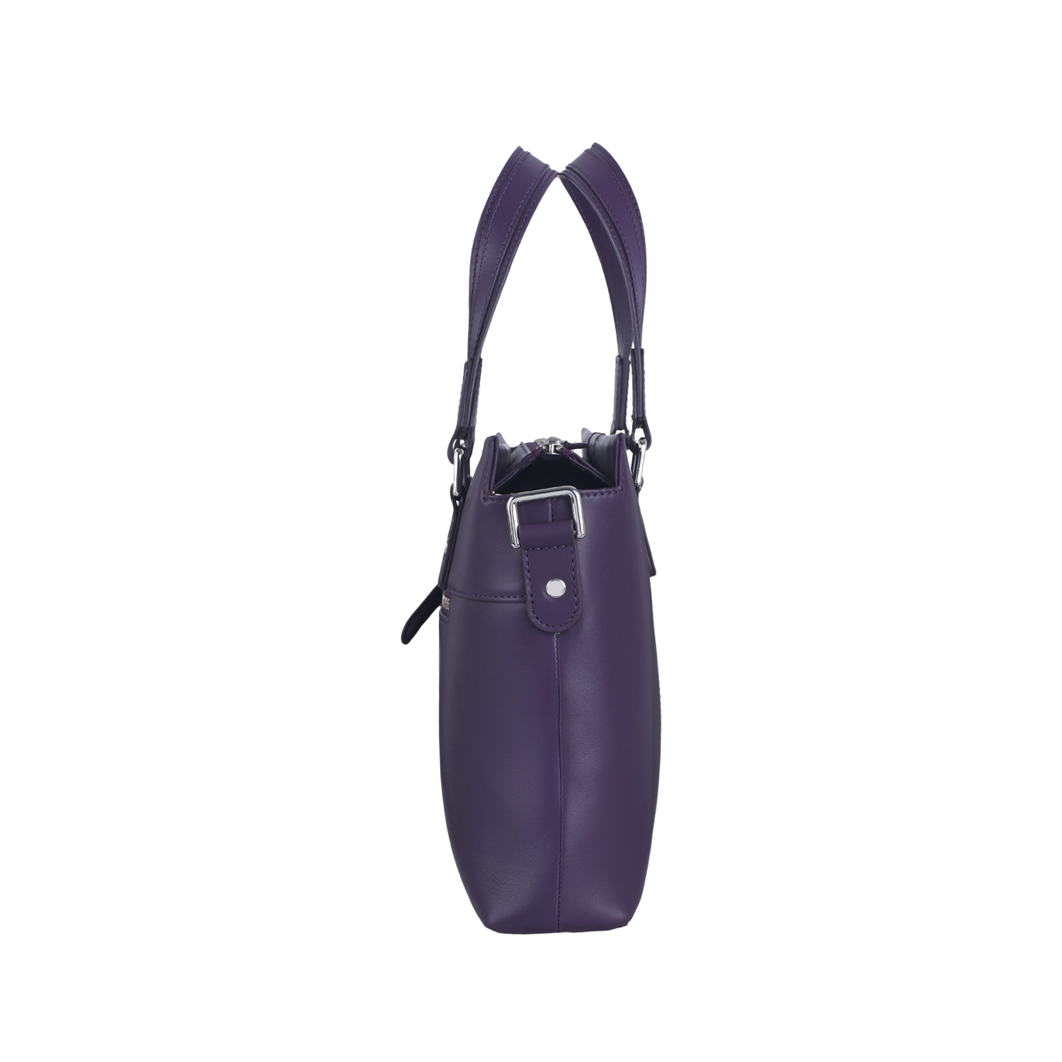 WORTH WOMEN'S VALISE - AUBERGINE