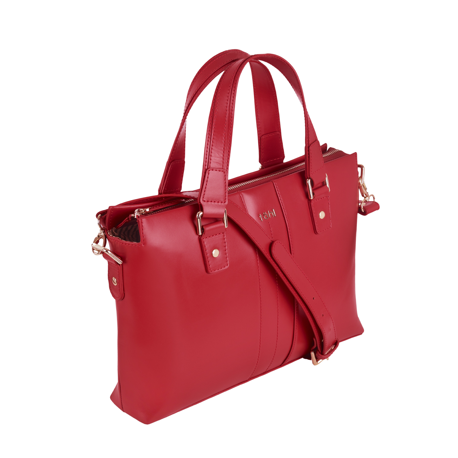 WORTH WOMEN'S VALISE - SPICE RED