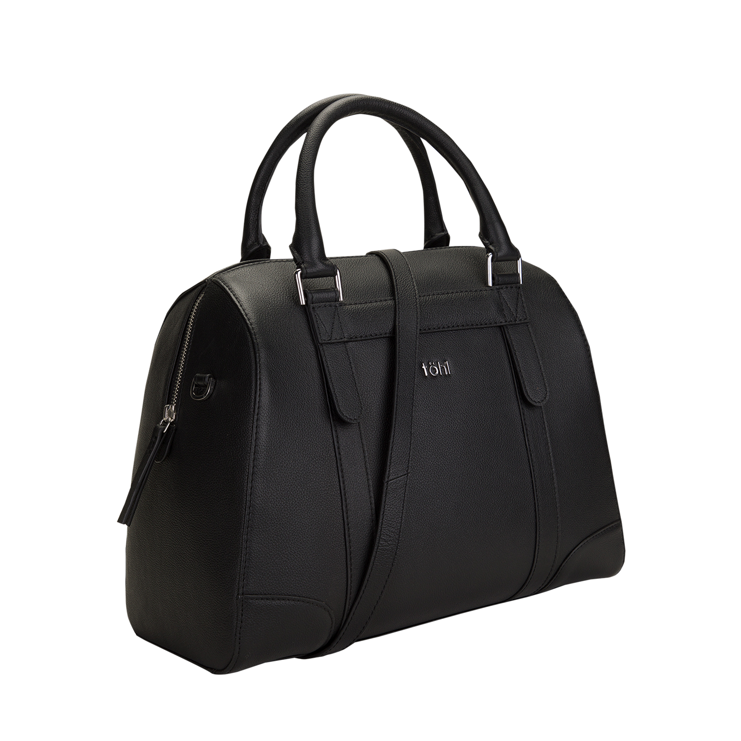 NASSAU WOMEN'S HANDBAG - CHARCOAL BLACK