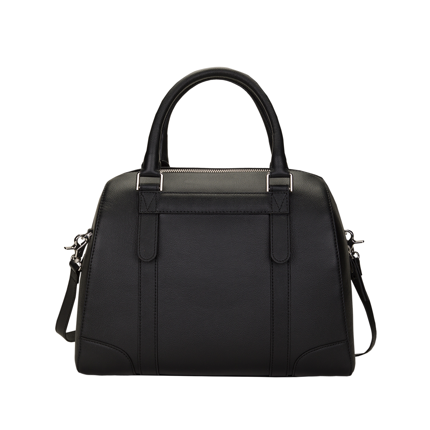 NASSAU WOMEN'S HANDBAG - CHARCOAL BLACK