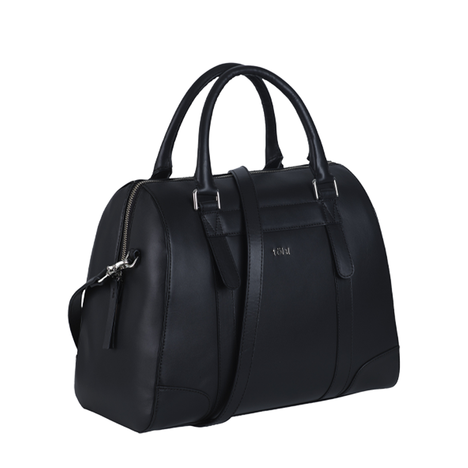 NASSAU WOMEN'S HANDBAG - CHARCOAL BLACK