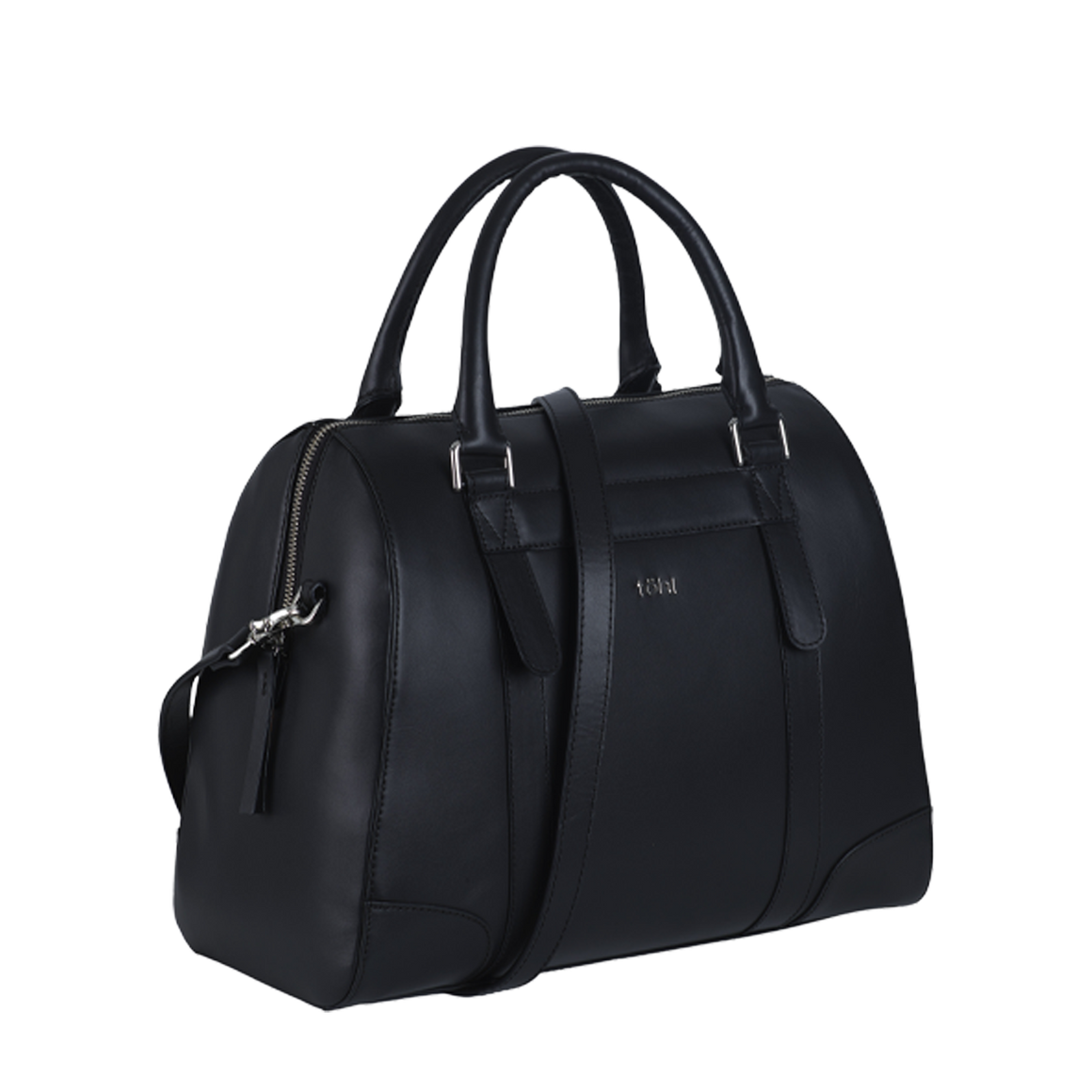 NASSAU WOMEN'S TOTE BAG - CHARCOAL BLACK