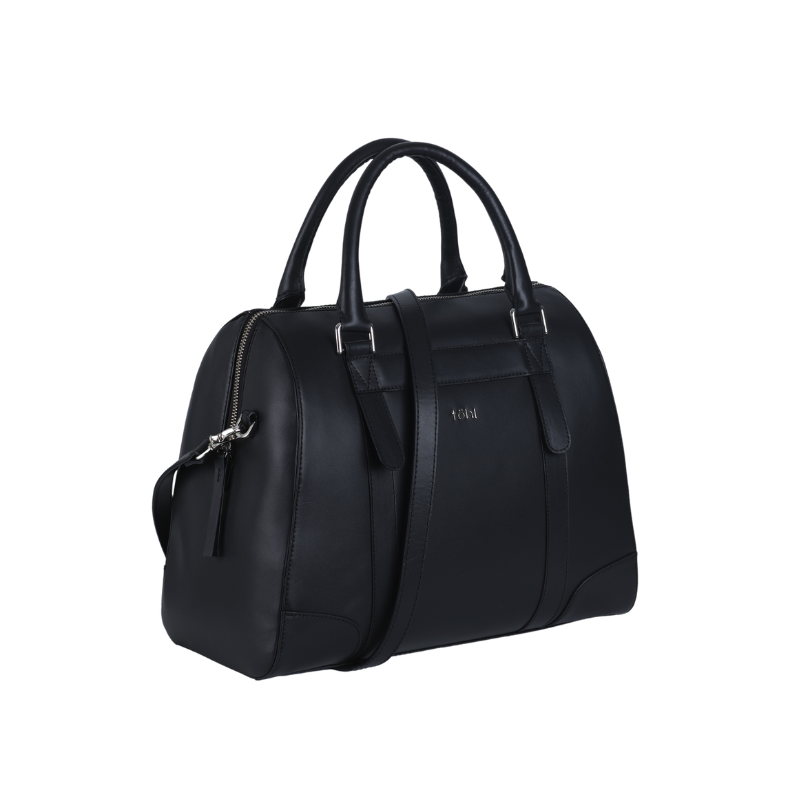 NASSAU WOMEN'S TOTE BAG - CHARCOAL BLACK