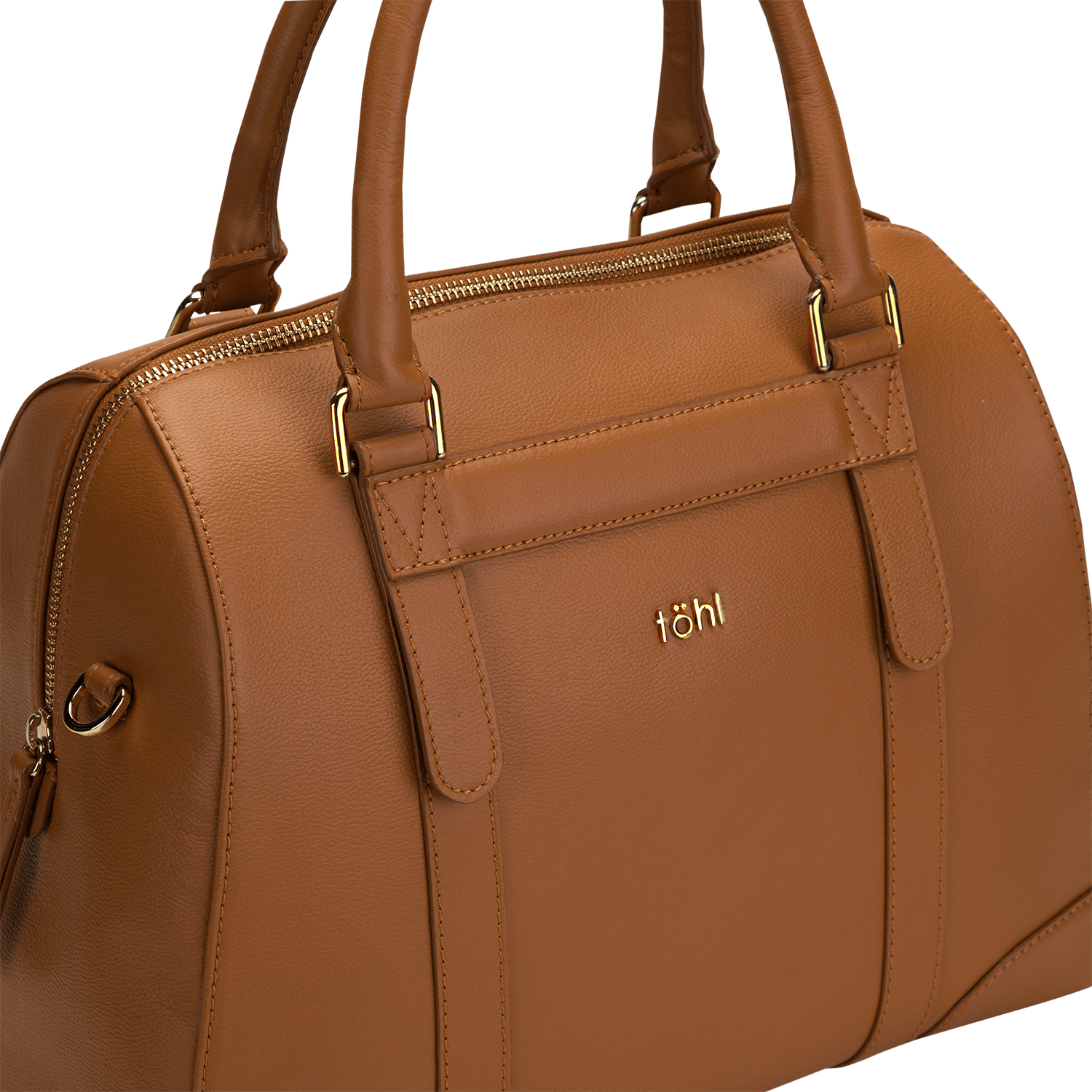 NASSAU WOMEN'S HANDBAG - COGNAC