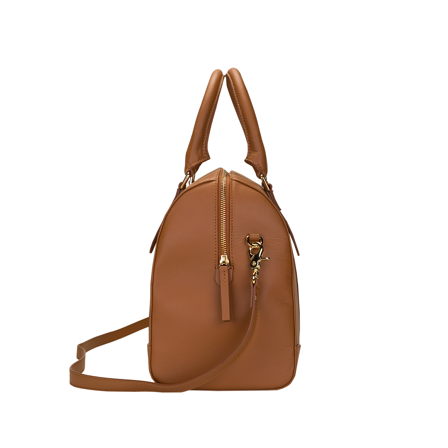 NASSAU WOMEN'S HANDBAG - COGNAC