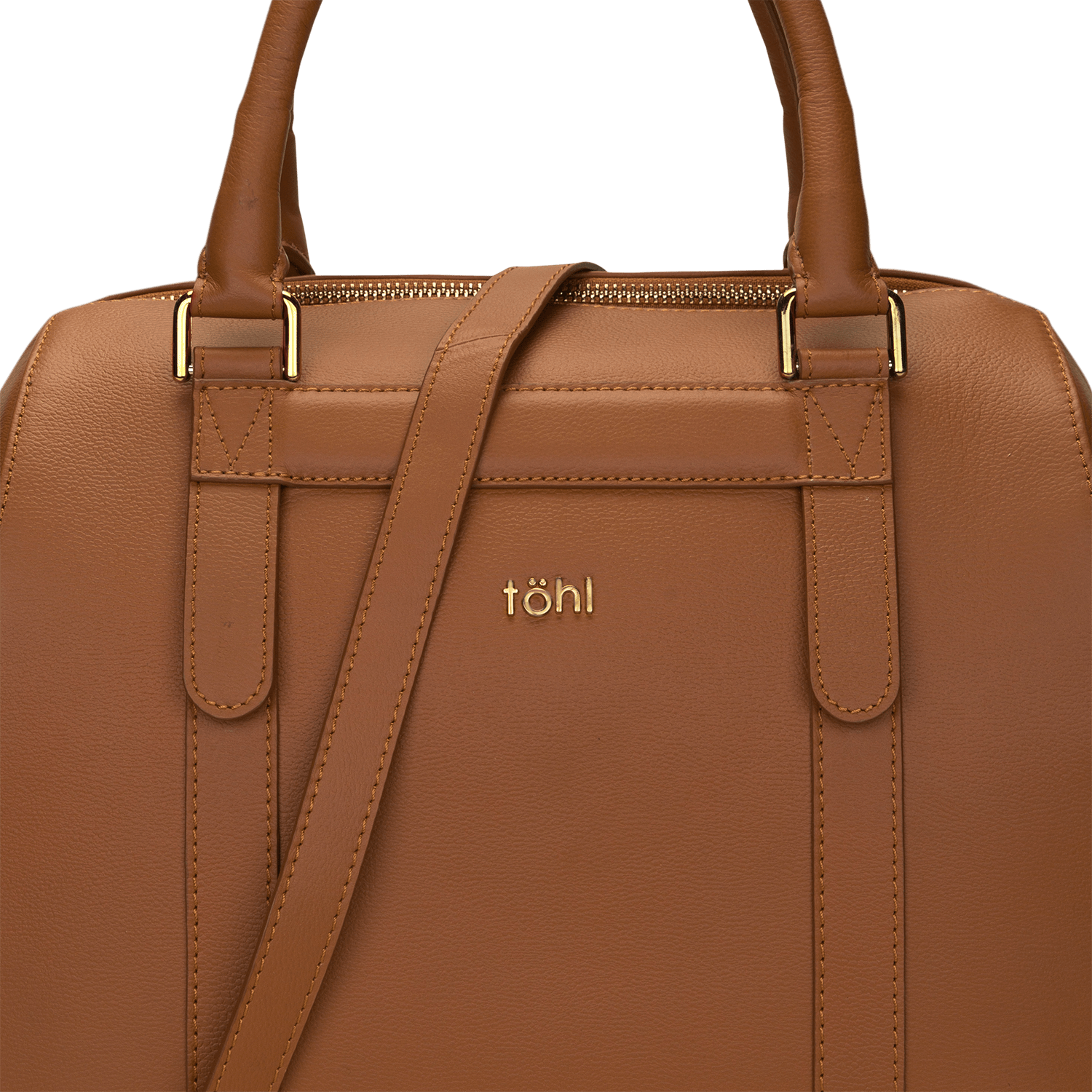 NASSAU WOMEN'S HANDBAG - COGNAC