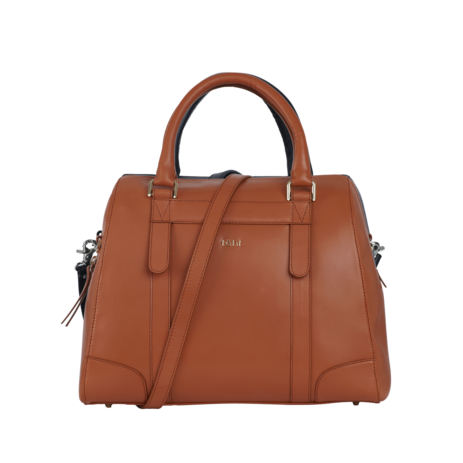 NASSAU WOMEN'S HANDBAG - COGNAC