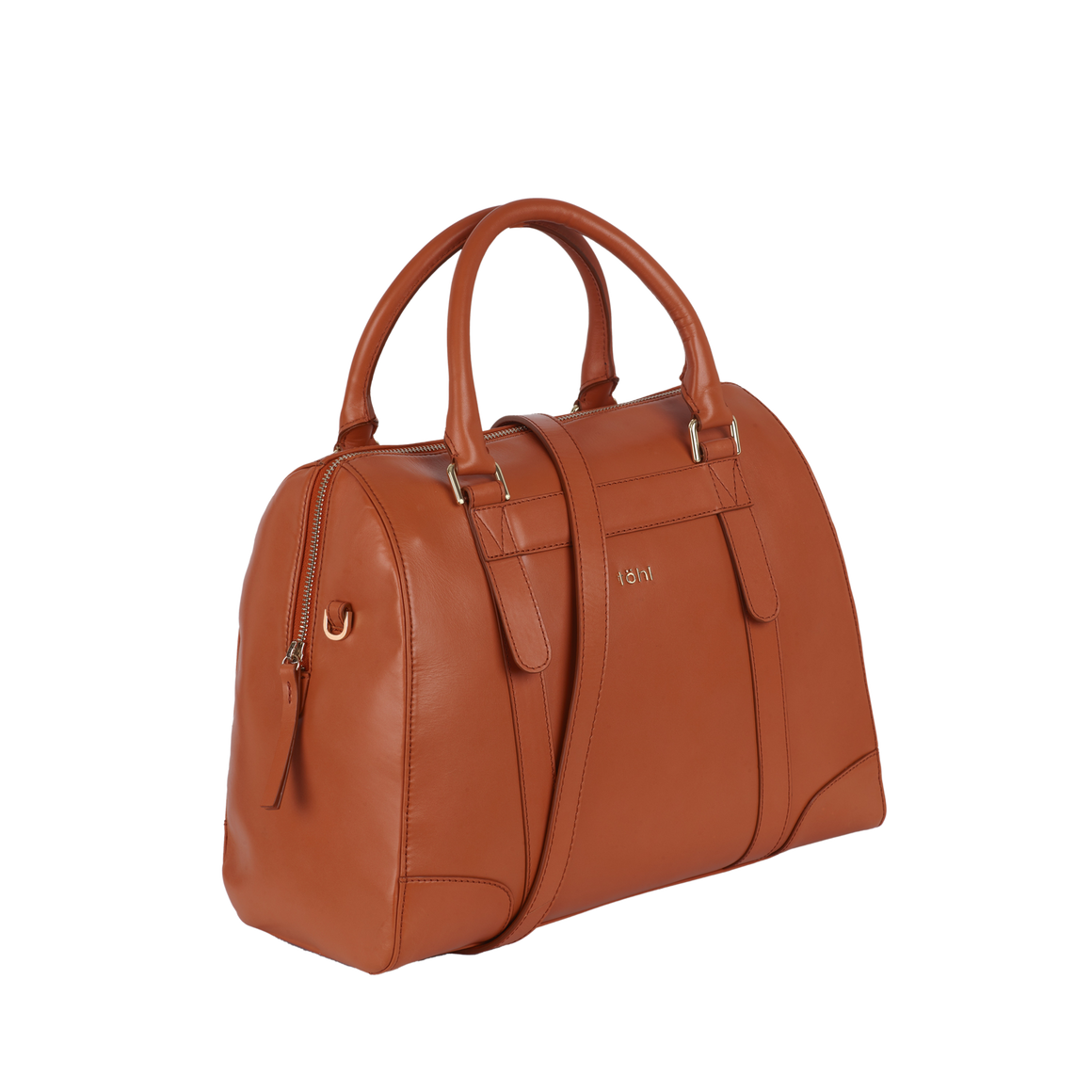 NASSAU WOMEN'S TOTE BAG - COGNAC