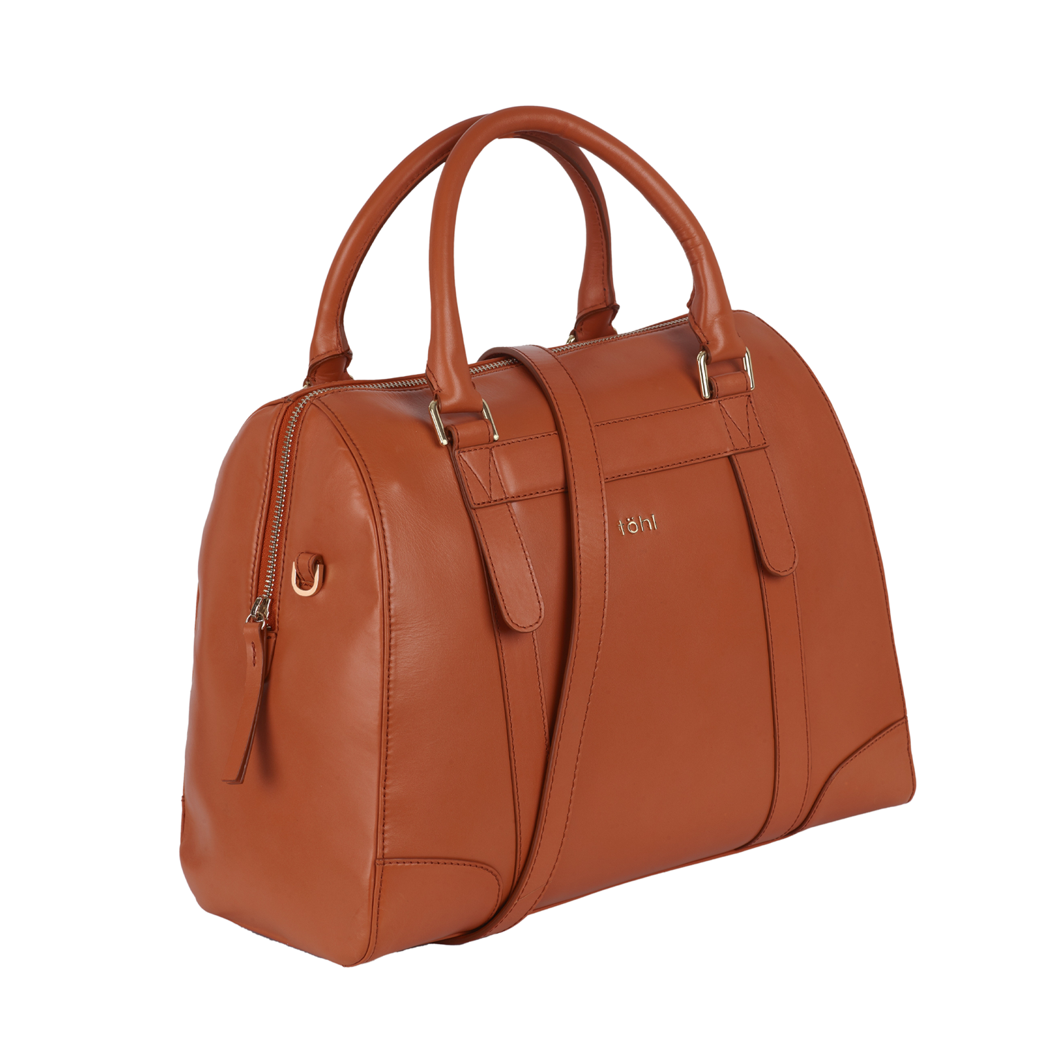 NASSAU WOMEN'S HANDBAG - COGNAC