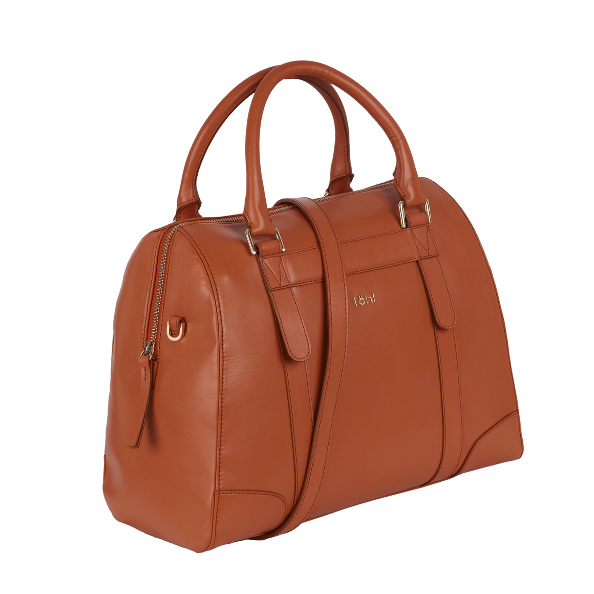 NASSAU WOMEN'S TOTE BAG - COGNAC