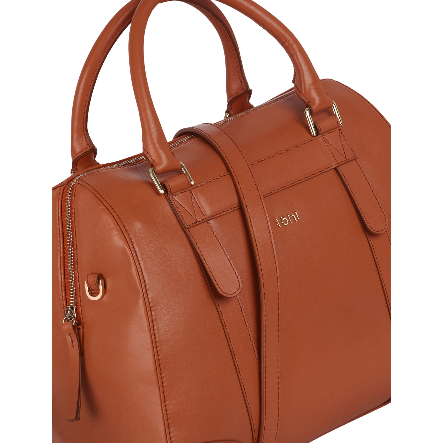 NASSAU WOMEN'S HANDBAG - COGNAC