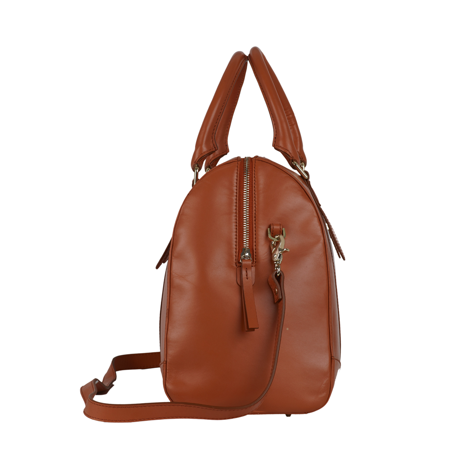 NASSAU WOMEN'S HANDBAG - COGNAC