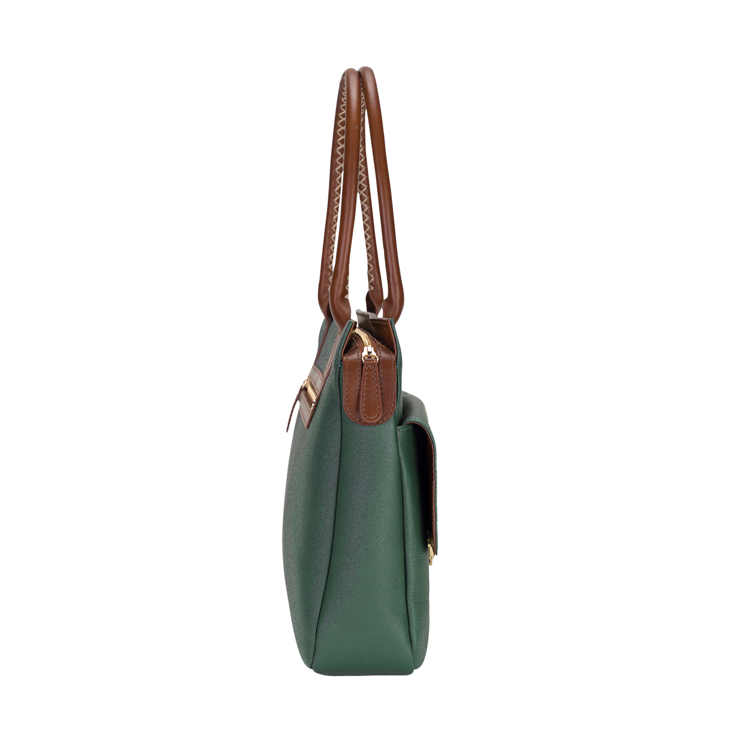 GALWAY WOMEN'S VALISE & SATCHEL - FOREST GREEN