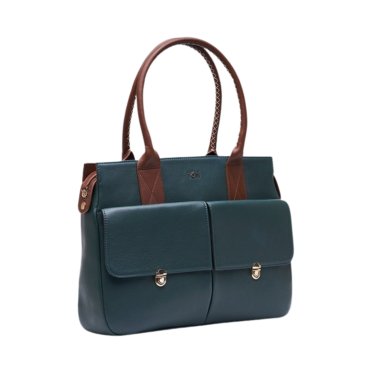 GALWAY WOMEN'S VALISE & SATCHEL - FOREST GREEN