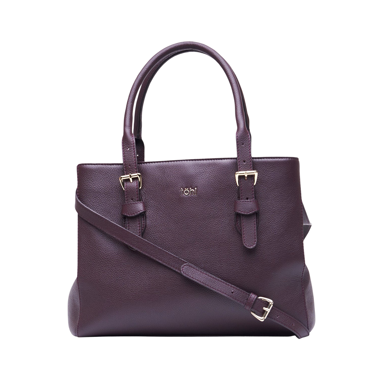 COLEMAN WOMEN'S HANDBAG - PLUM