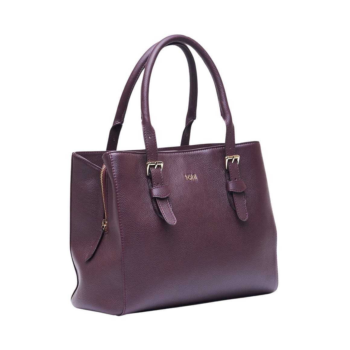 COLEMAN WOMEN'S HAND BAG - PLUM