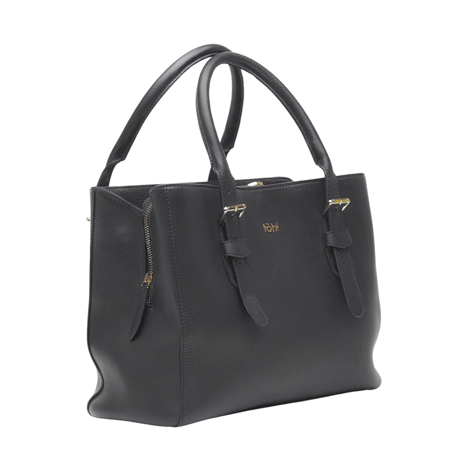 COLEMAN WOMEN'S HANDBAG - CHARCOAL BLACK
