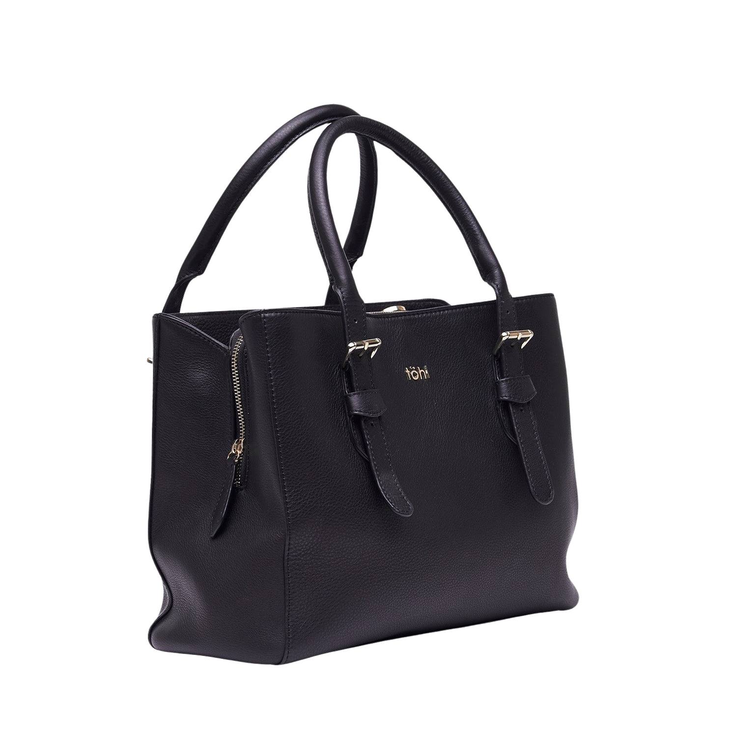 COLEMAN WOMEN'S HANDBAG - CHARCOAL BLACK