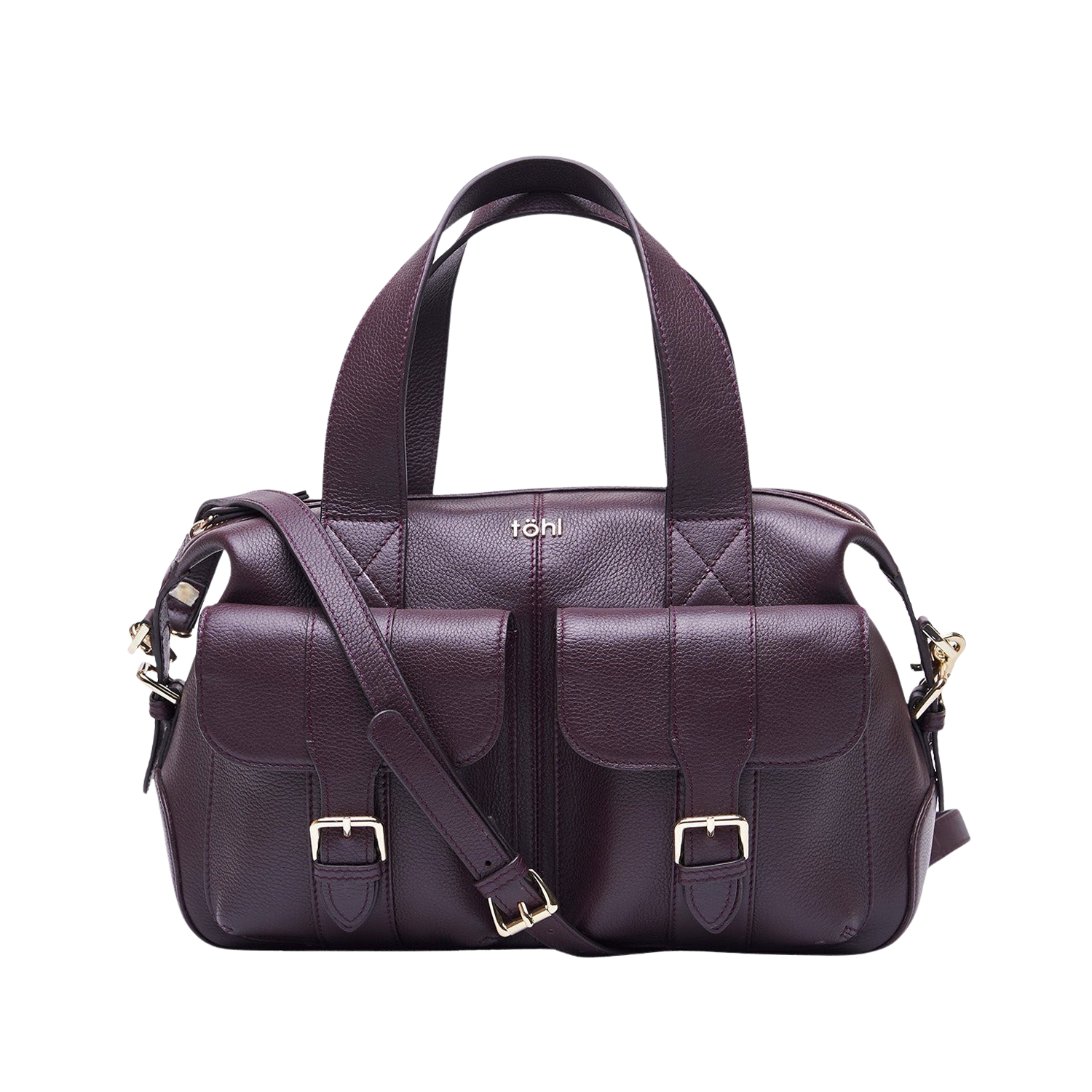 PEPYS WOMEN'S HANDBAG - PLUM