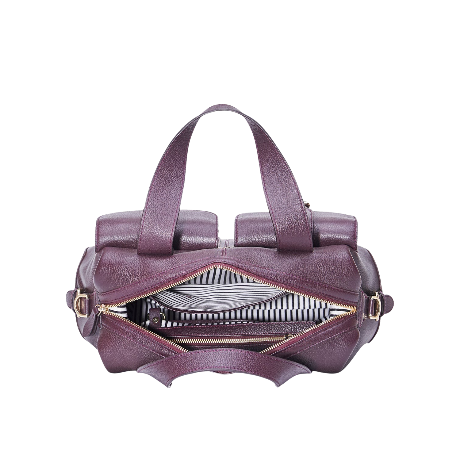 PEPYS WOMEN'S HANDBAG - PLUM