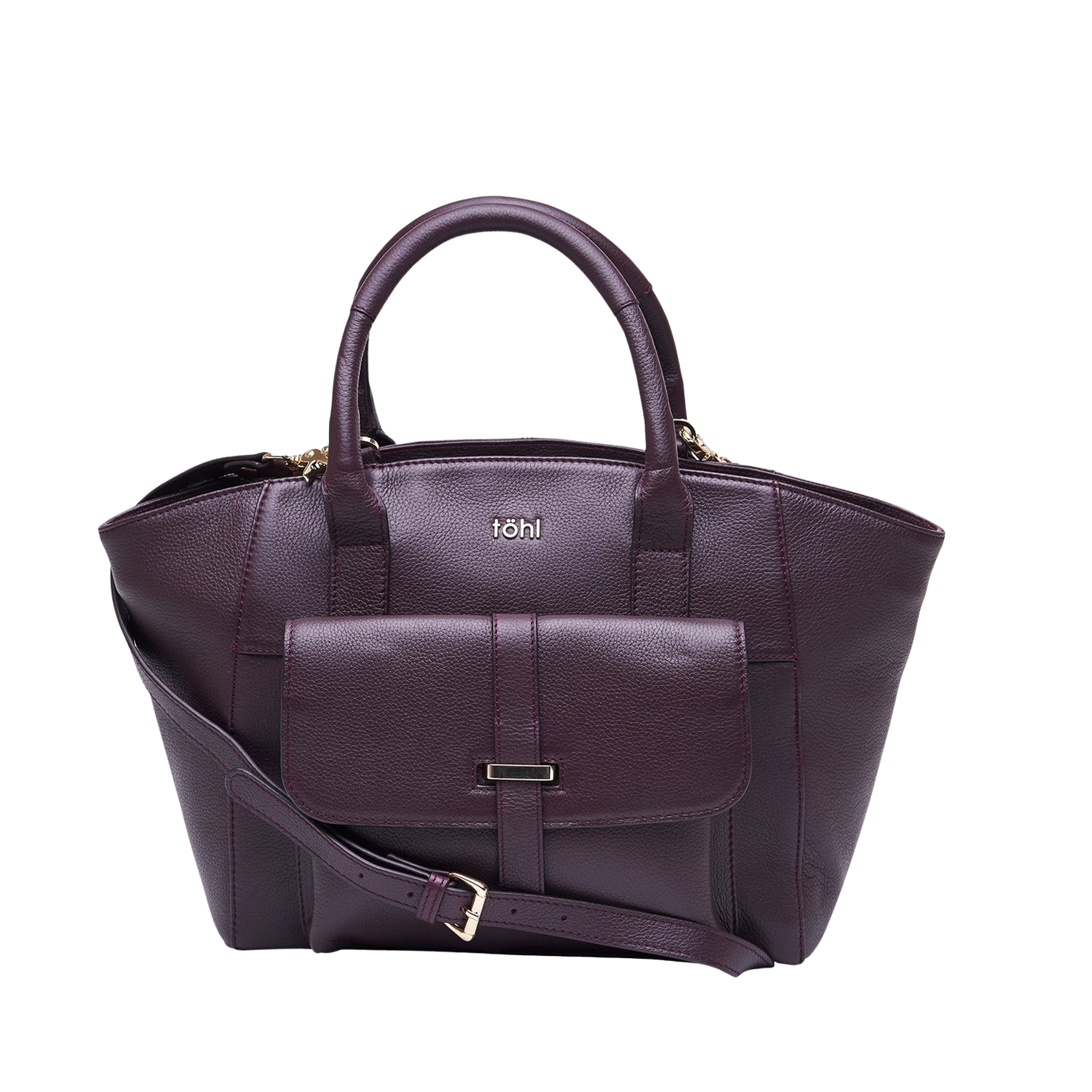 GRESHAM WOMEN'S HANDBAG - PLUM