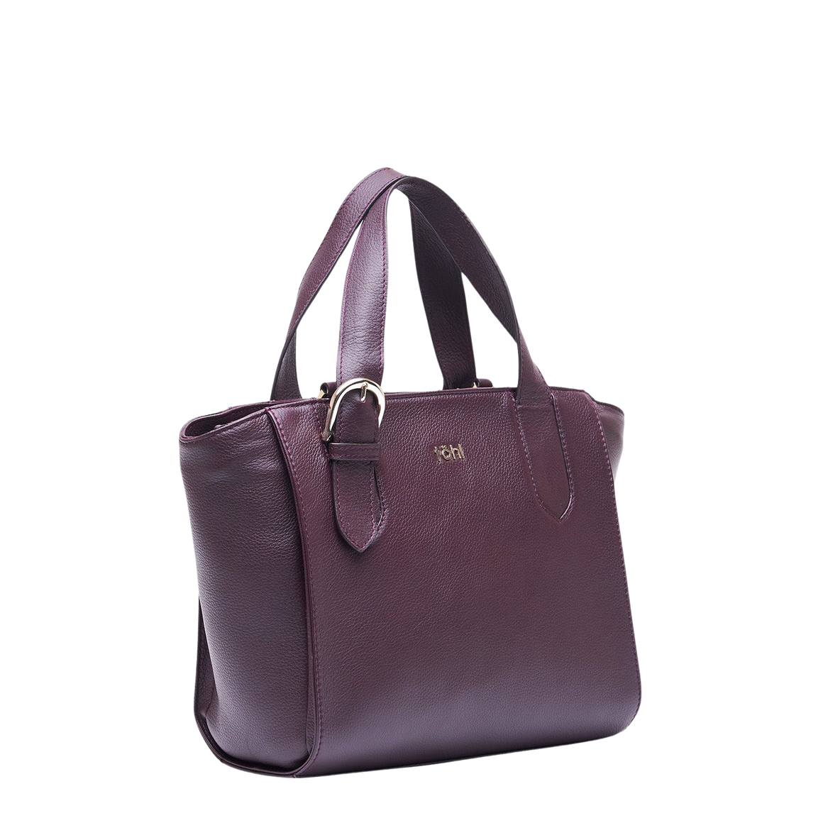 LOMBARD WOMEN'S HAND BAG - PLUM