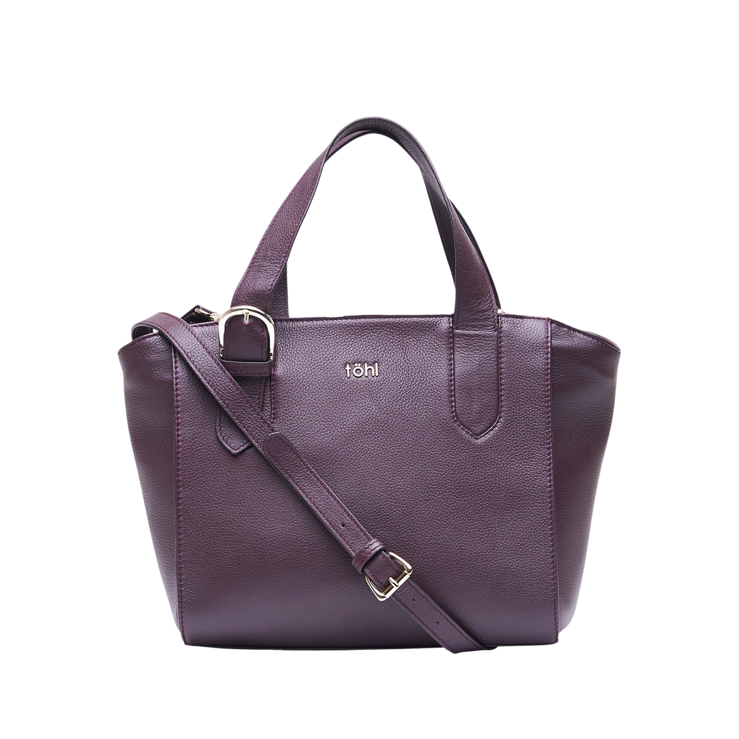 LOMBARD WOMEN'S HANDBAG - PLUM