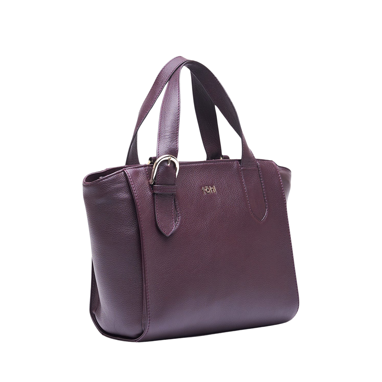 LOMBARD WOMEN'S HANDBAG - PLUM