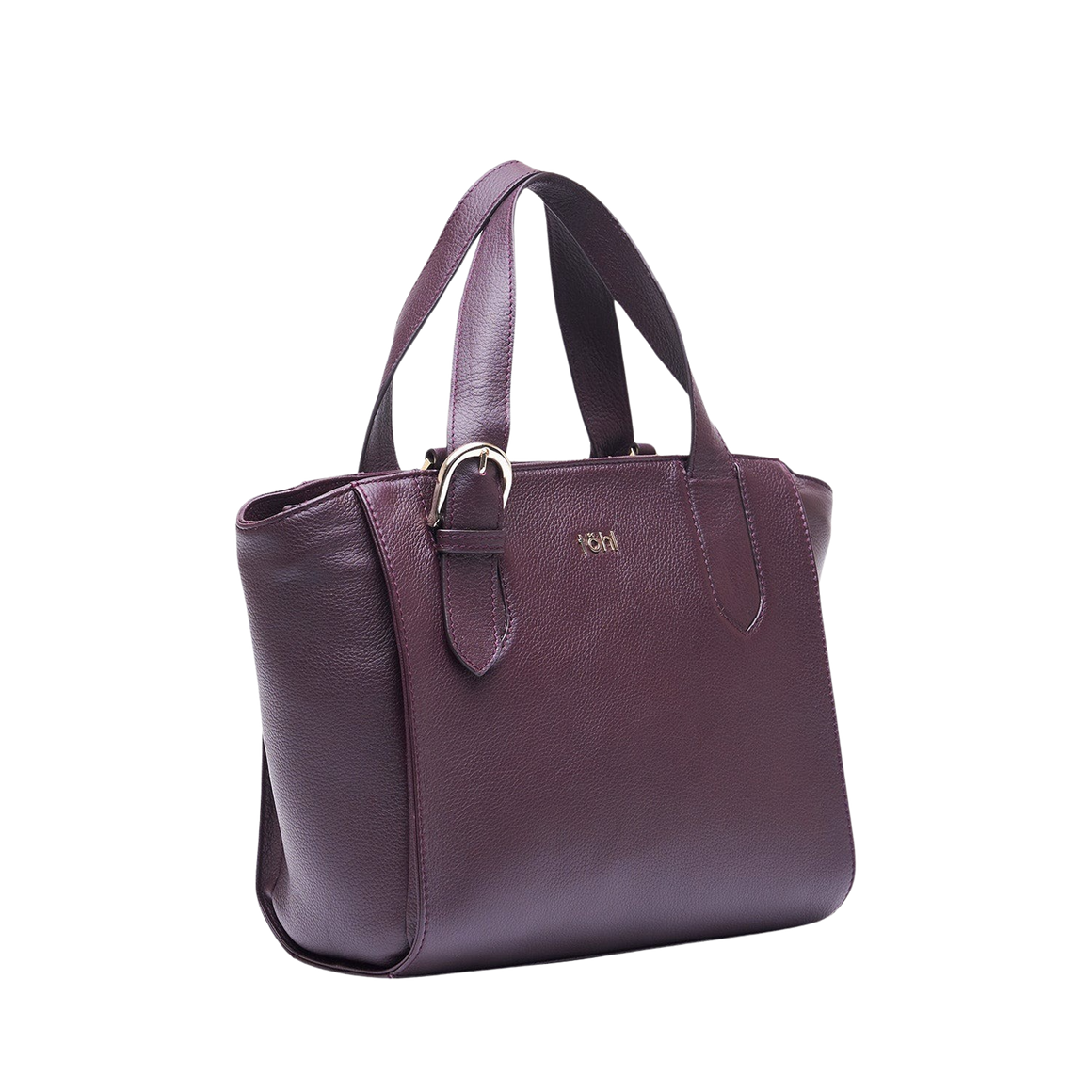 LOMBARD WOMEN'S HAND BAG - PLUM