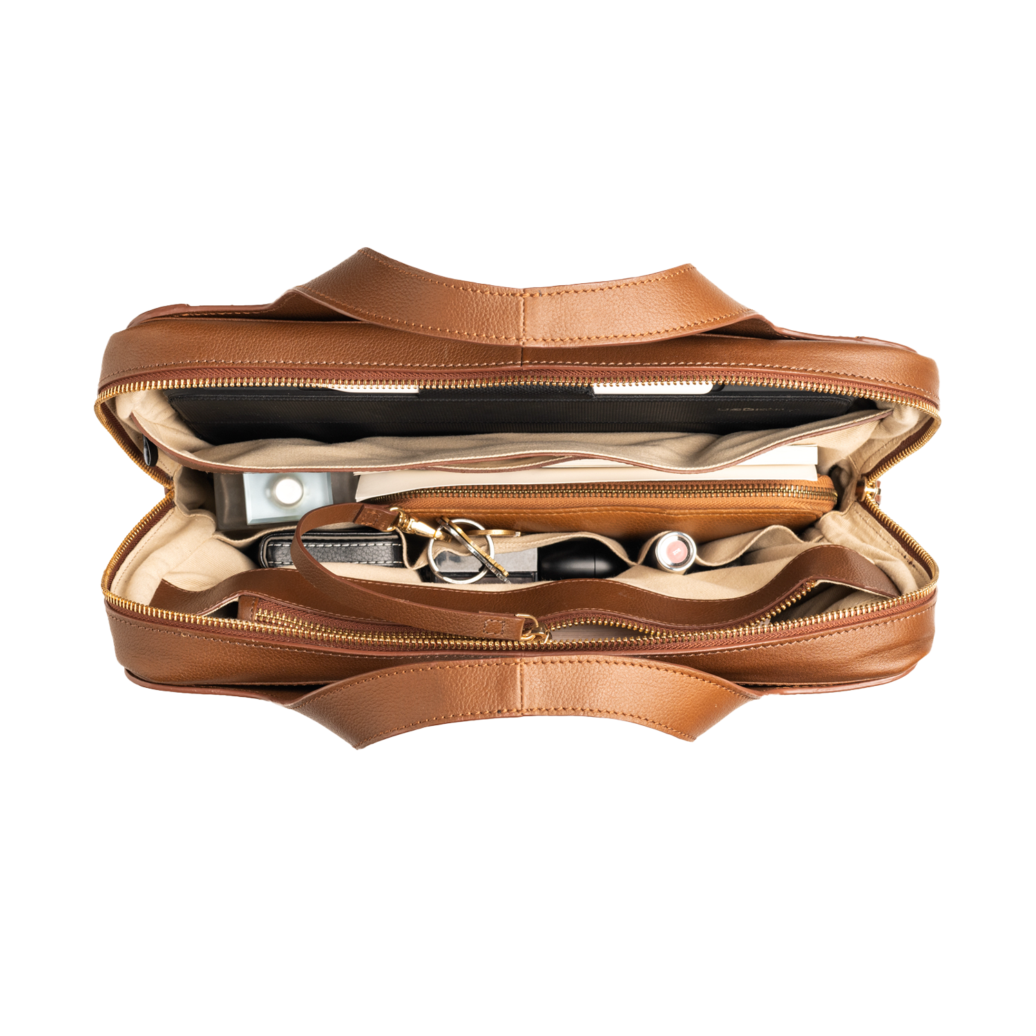 ADENA WOMEN'S LAPTOP BAG - TAN