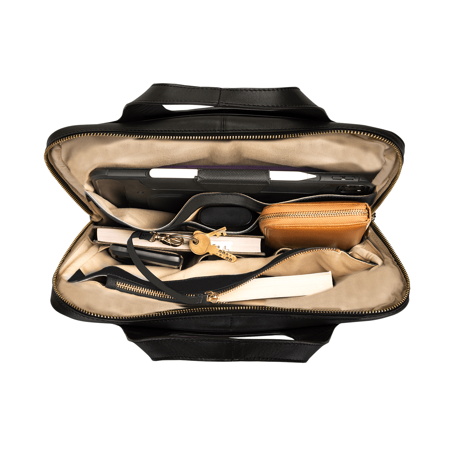 ADENA WOMEN'S LAPTOP BAG - CHARCOL BLACK