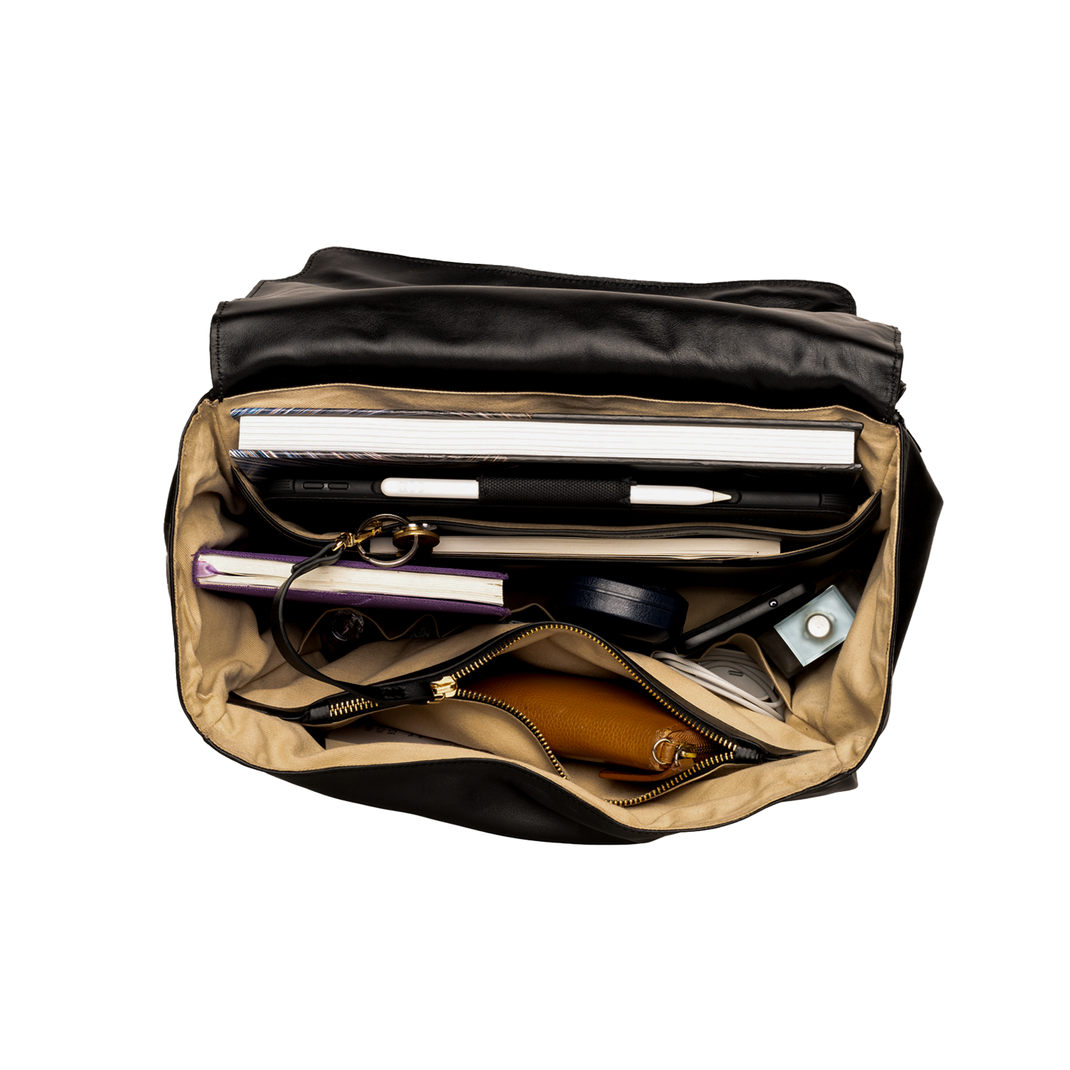 ARIANNA WOMEN'S LAPTOP BAG - CHARCOAL BLACK