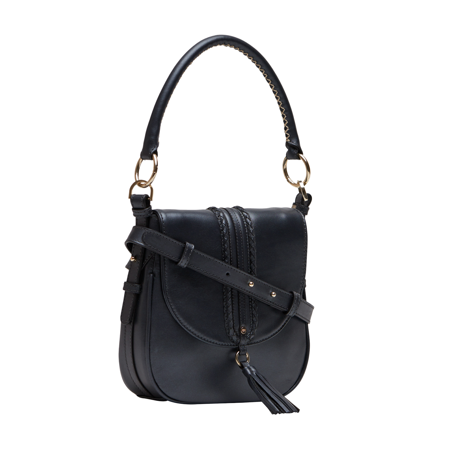 GYPSY ROSE WOMEN'S HANDBAG - METALLIC CARBON