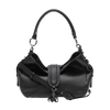 BRIGITTE WOMEN'S SHOULDER BAG - CHARCOAL BLACK