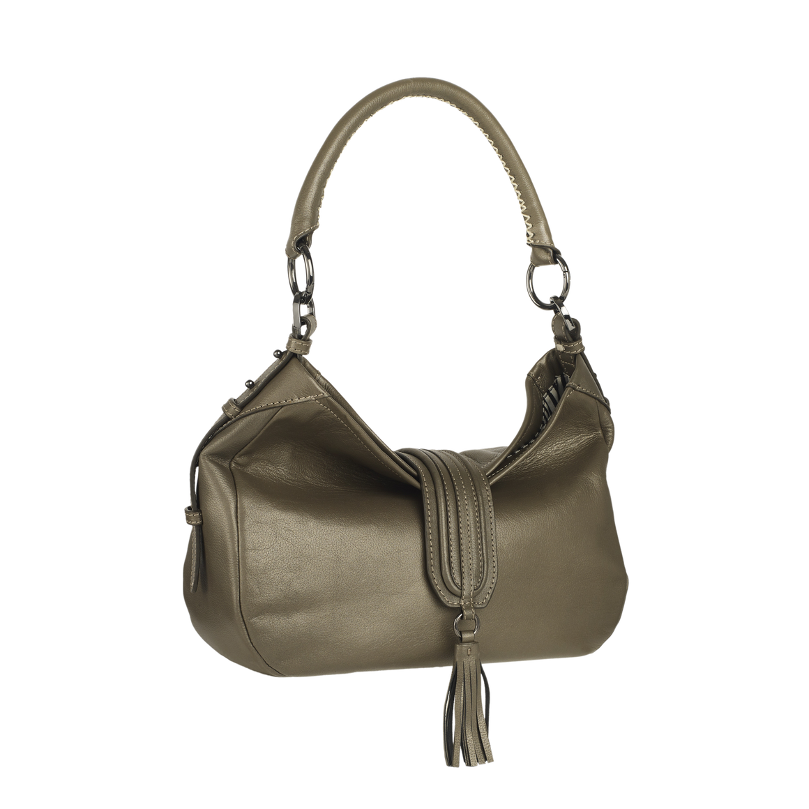 BRIGITTE WOMEN'S SHOULDER BAG - METALLIC COPPER