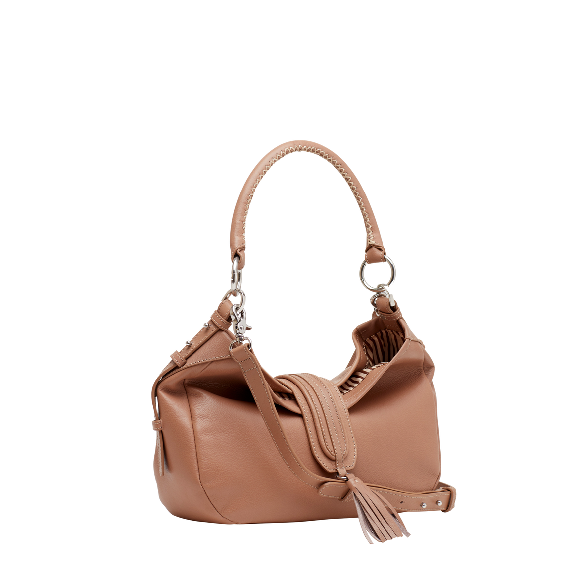 BRIGITTE WOMEN'S SHOULDER BAG - NUDE