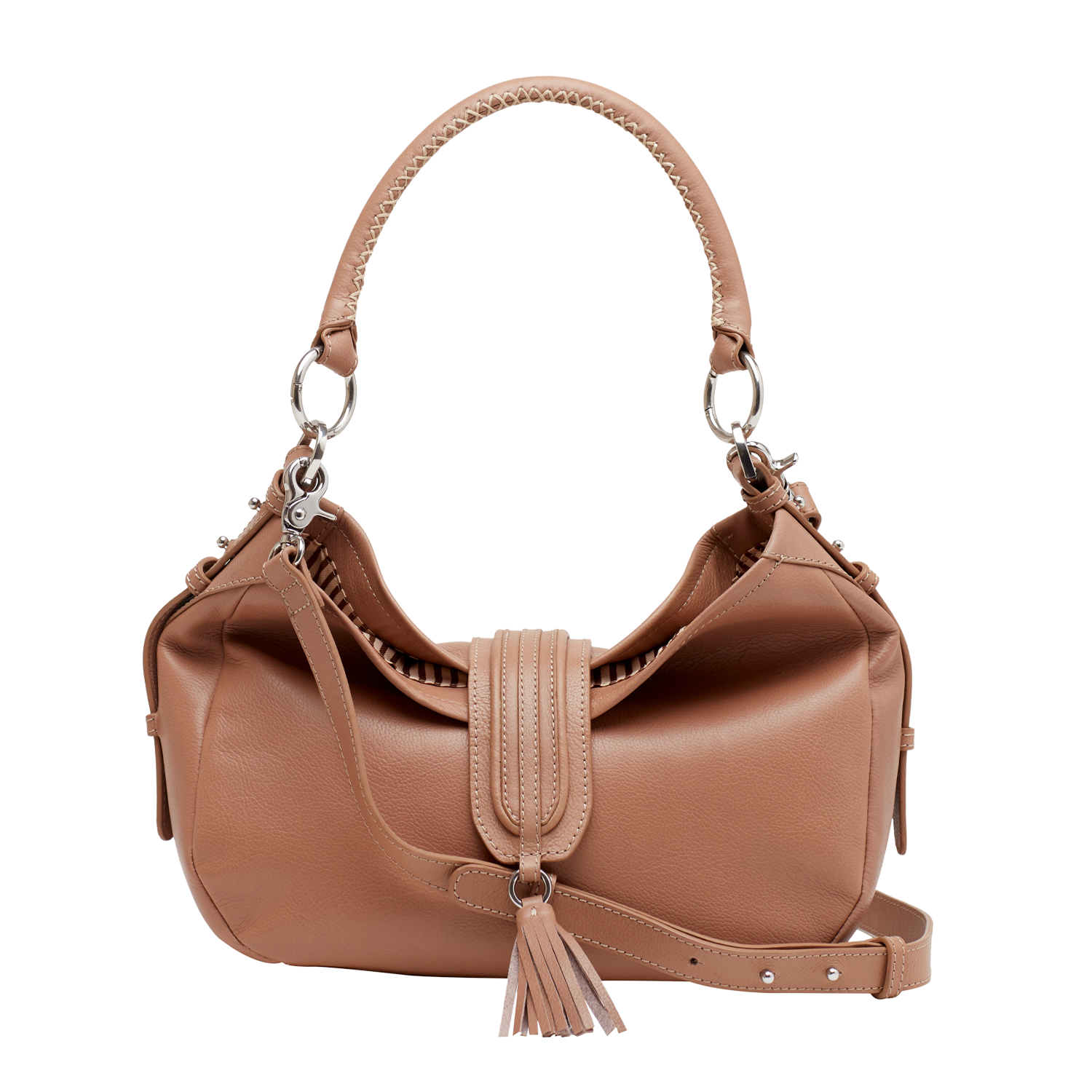 BRIGITTE WOMEN'S SHOULDER BAG - NUDE