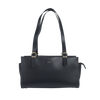 CORTLAND WOMEN'S SHOULDER BAGUETTE BAG - CHARCOAL BLACK