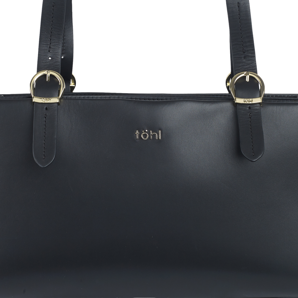 CORTLAND WOMEN'S SHOULDER BAGUETTE BAG - CHARCOAL BLACK