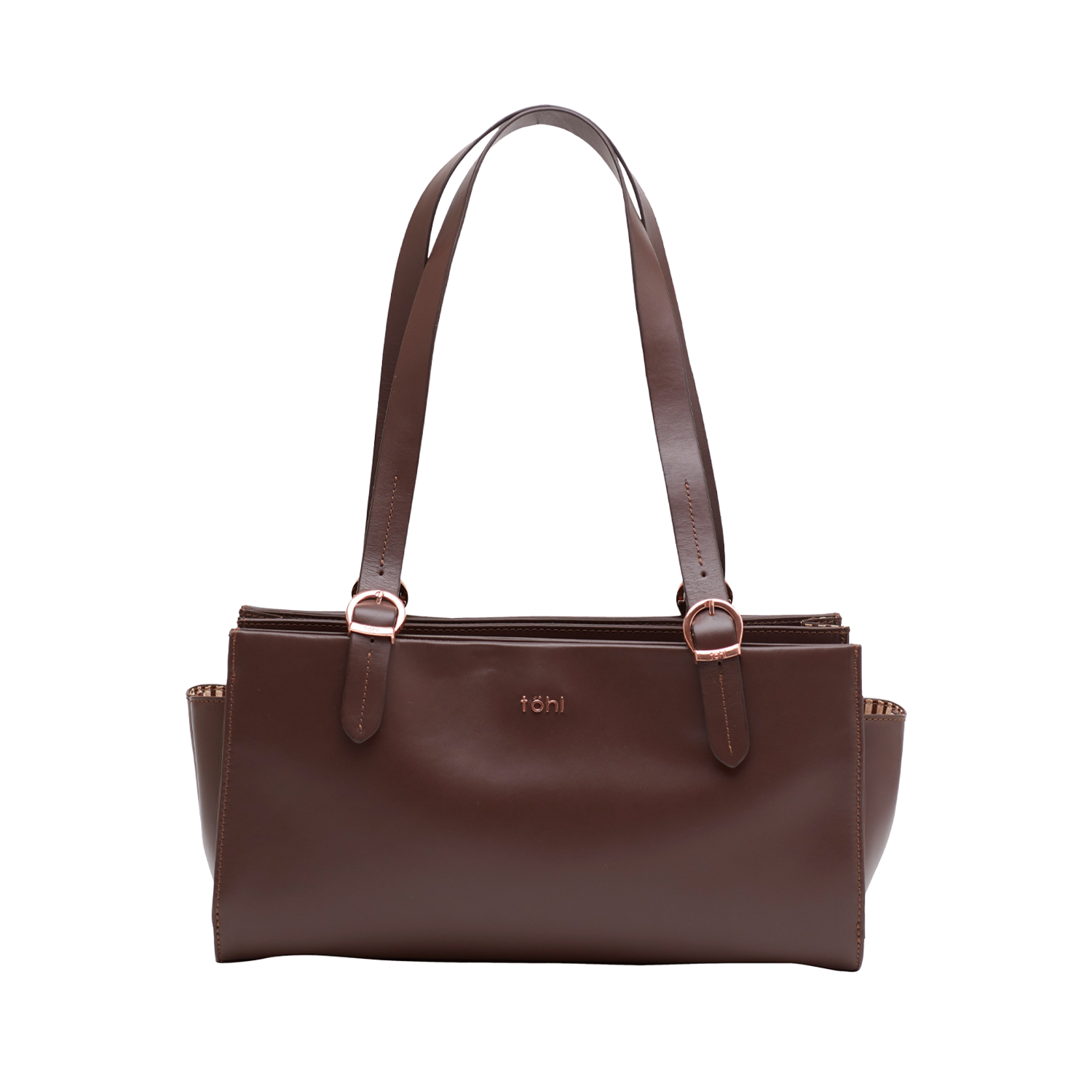 CORTLAND WOMEN'S SHOULDER BAGUETTE - CHOCO